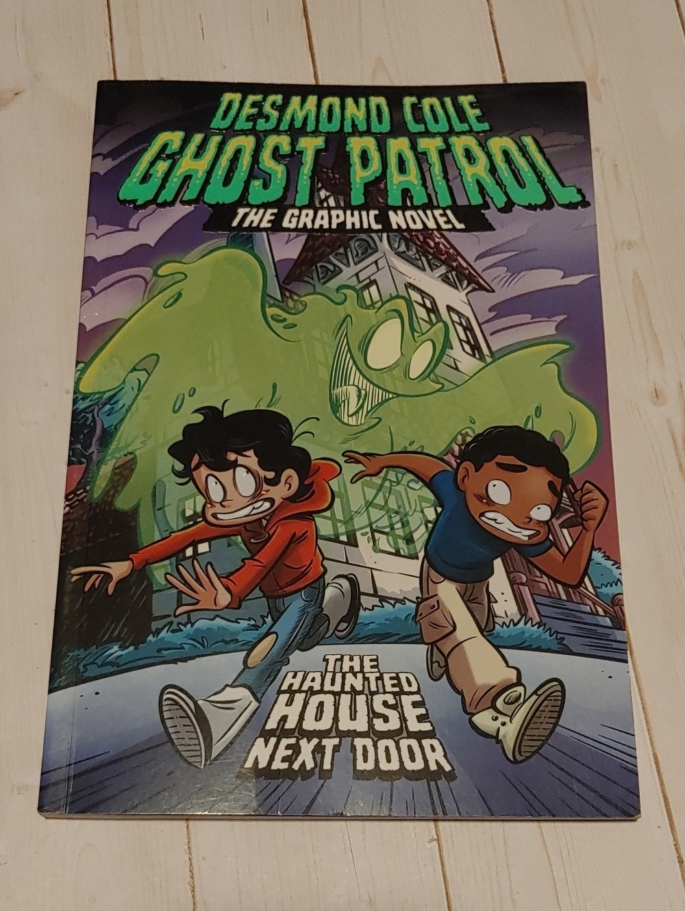 Desmond Cole Ghost Patrol Kids Graphic Novel Haunted House Next Door